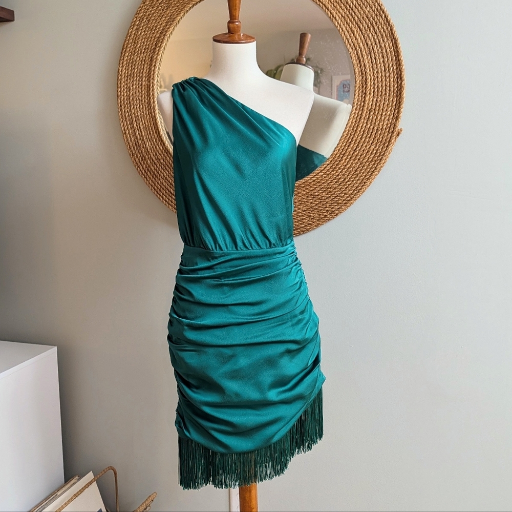 Saylor Sainte Mini Fringe Dress - Picture 2 of 5
